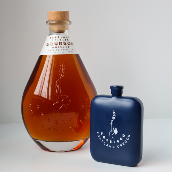 Freeland Spirits Bourbon & Flask Bundle